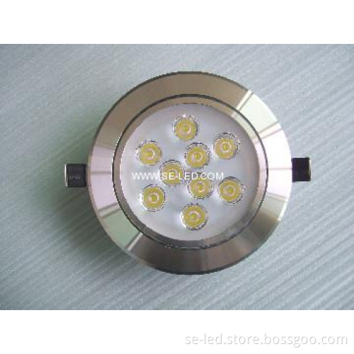 High power9x1w LED ceiling light